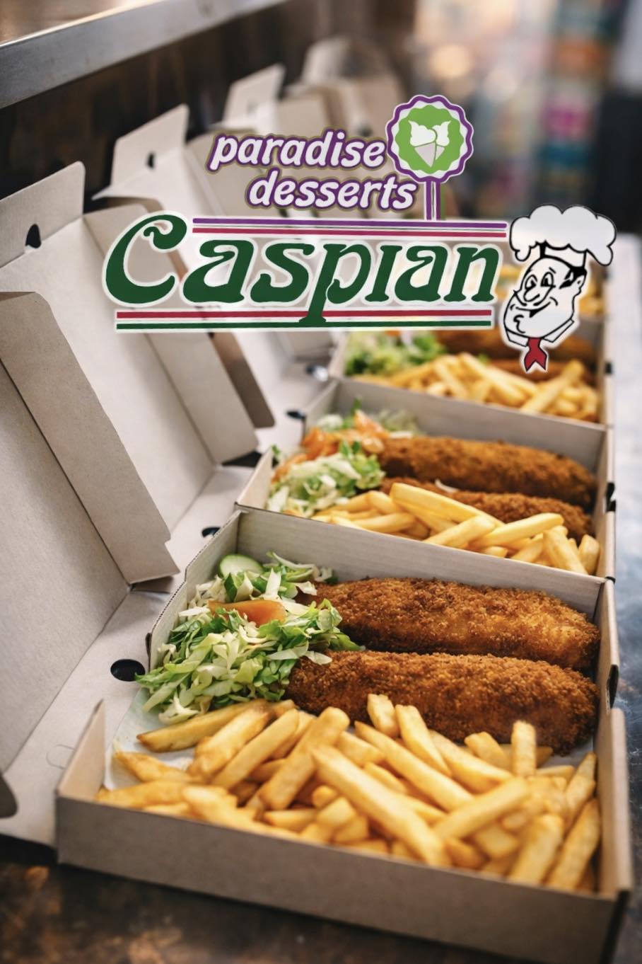Spicy chicken box Caspian Paradise